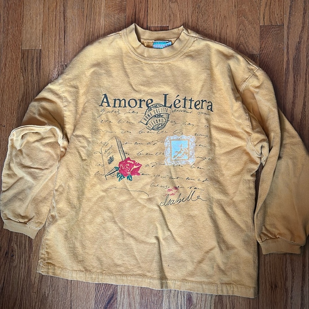 Amore Lettera vintage sweater